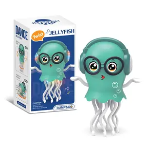 Funny Dancing Octopus Toy, Electric Induction Music Automatic Obstacle Avoidance Stress Relief Gift, Birthday Christmas Present