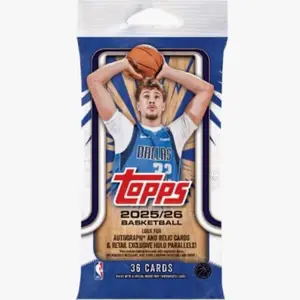 1 - Topps 2025/26 Basketball 36 Cards per Pack