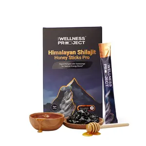 Pack of 10 - Pure Himalayan Shilajit Sticks Pro (Classic Honey) - Natural Energy Support, No Artificial Aftertaste