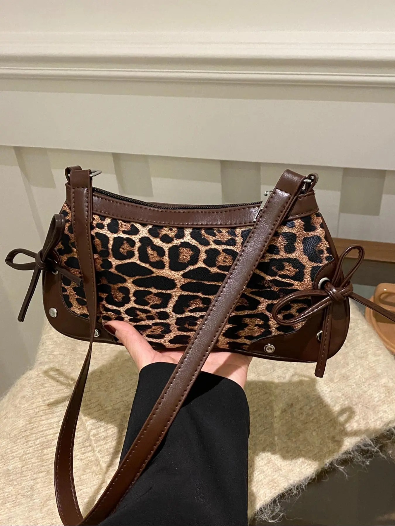 Leopard print coffee