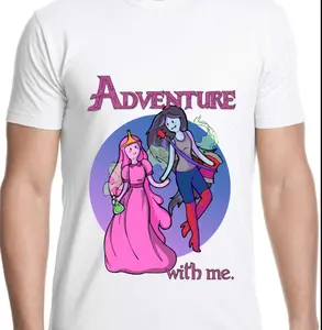 Marceline the Vampire Queen & Princess Bubblegum T-Shirt Fun Cartoon Gift