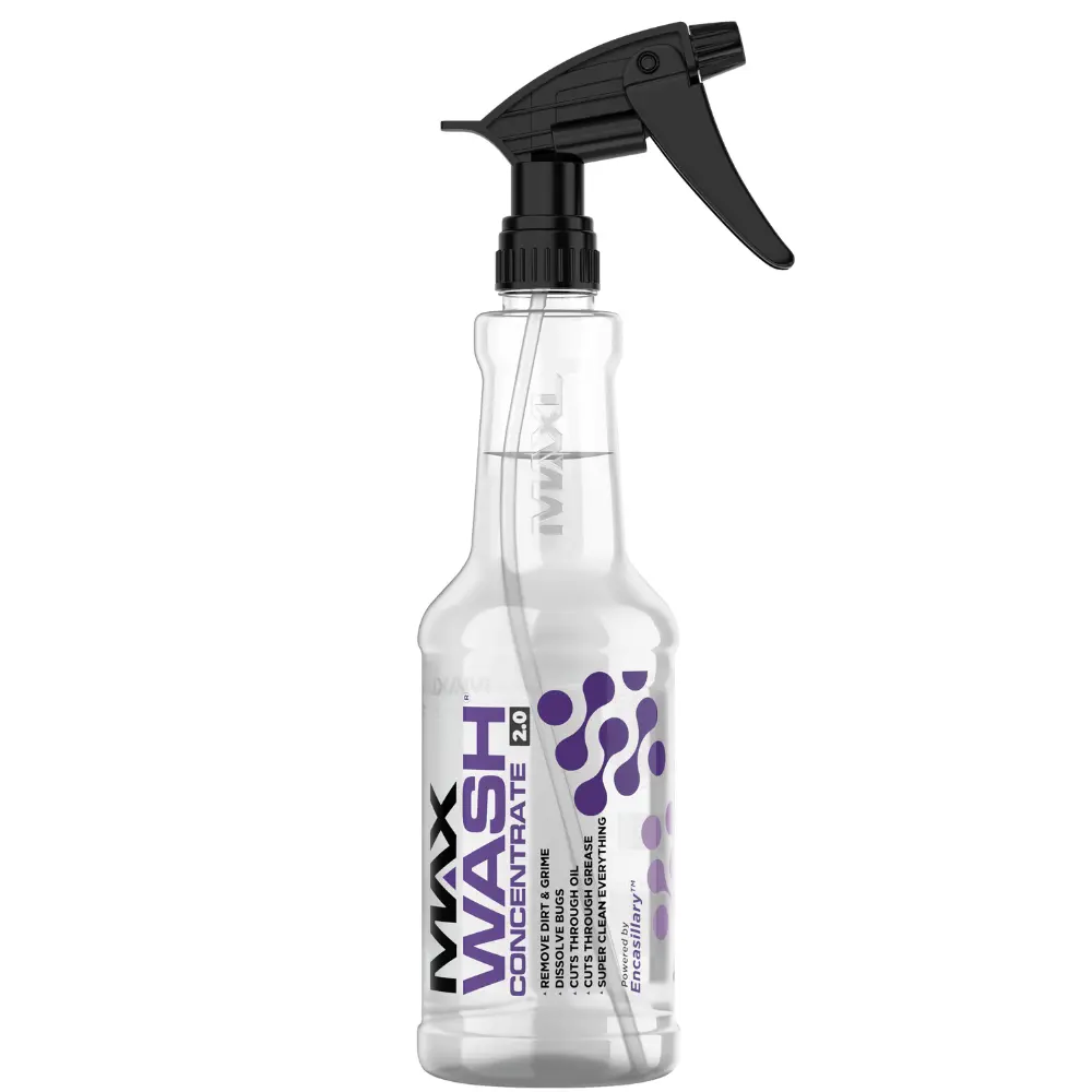 MAXWash Concentrate Car Wash Soap & Multi-Purpose Cleaner - Huge 20oz Bottle for Superior Dirt, Grime, and Bug Removal - Foam Cannon, Bucket Wash & Rinseless. Safe on All Vehicle Finishes