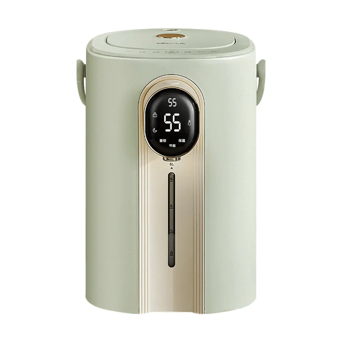 Bear 5L Electric Water Kettle Dispenser, 304 Stainless Steel Anti-Bacterial & Chlorine-Free Boiling Water Heater, Large Capacity Hot Water Bottle, Mint Green ZDH-H50H3