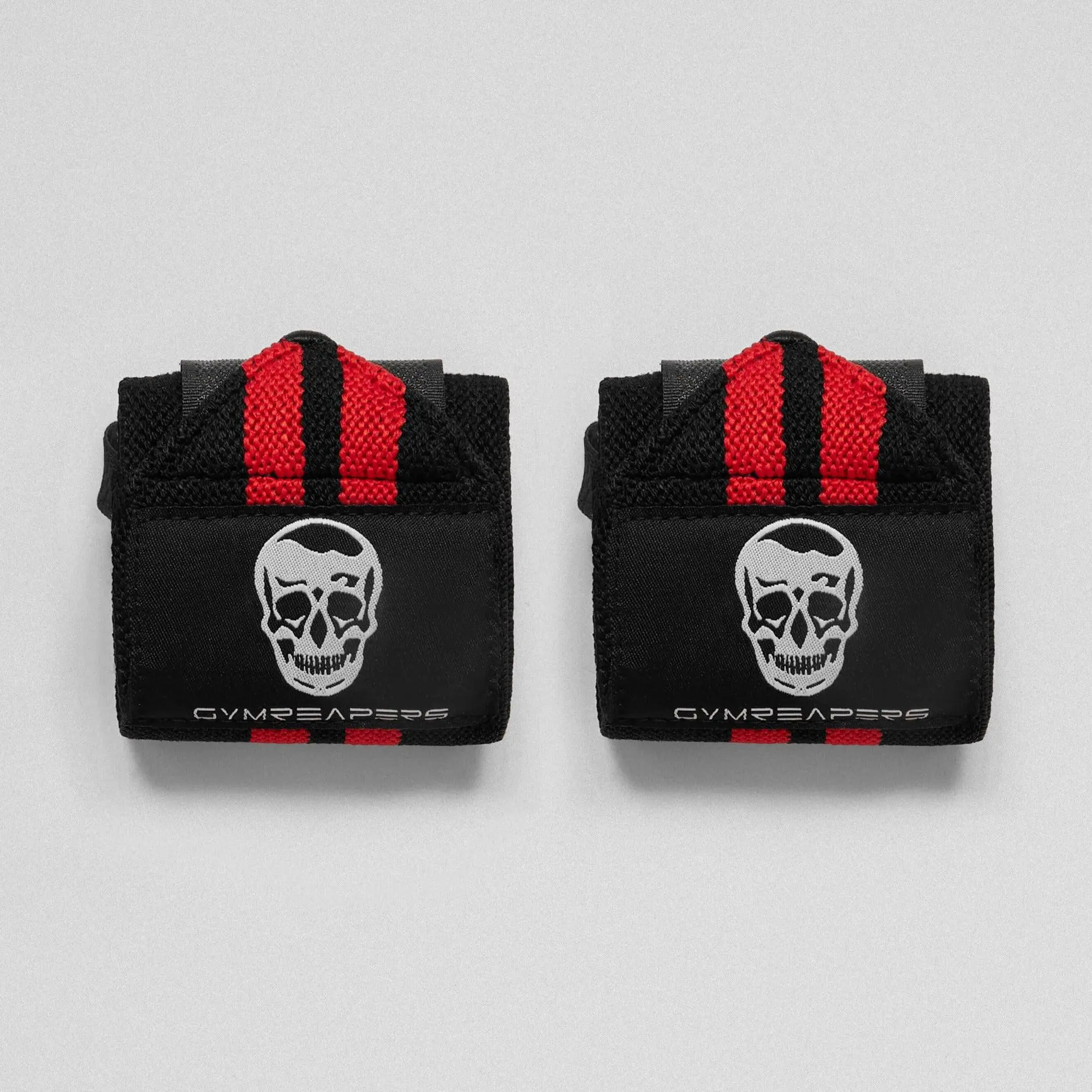 Wrist Wraps - 18" Gym Weightlifting Wrist Support, Red