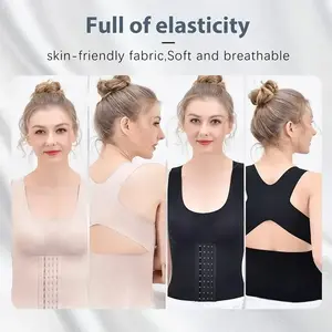 Women’s Waist Trainer with Breast Pads – Adjustable Corset Sports Belt, Hourglass Body Shaper, Seamless Slimming Shapewear (1 Pack, XXL)