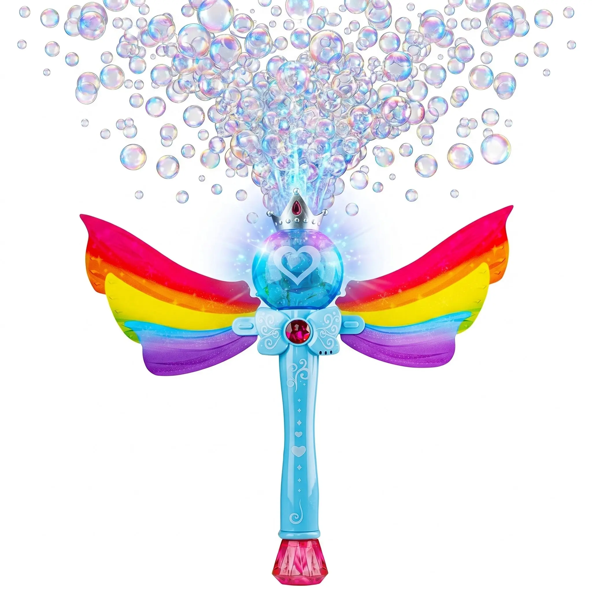 Rainbow Fairy Automatic Bubble Wand Bubble Maker Machine