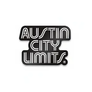 AUSTIN CITY LIMITS BLACK DIECUT STICKER