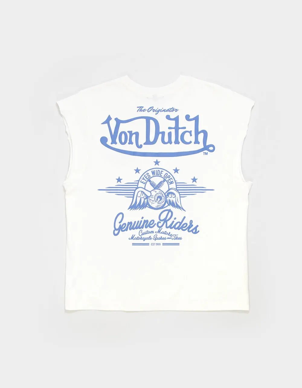 VON DUTCH Genuine Riders Mens Muscle Tee