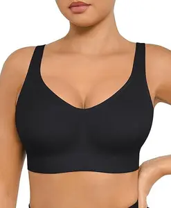 FeelinGirl #live Wireless Bras for Women Built-in Soft Cups no Underwire Bralettes flexible Straps Full Coverage Everyday Bras live stream#15
