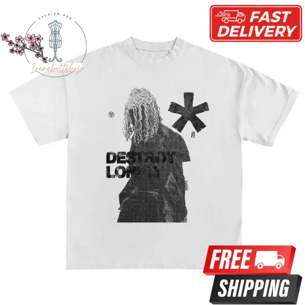 Destroy lonely, Ken Carson, Pla.yboi ca.rti, Y2K Streetwear T-Shirt, Y2K Shirts, Vamp, Streetwear, Y2k Tees, Streetwear Merch, gifts, opium