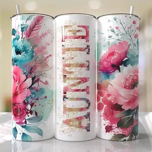 Auntie • 20oz Tumbler Stainless Steel Cup Sublimation Aunt