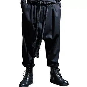 Oversized Korean Casual Pants – Street Style Vibes Menswear Bottom, Linen pants outfits