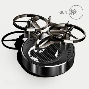 Solar-Powered Rotating Helicopter Car Air Freshener – Alloy Aroma Diffuser