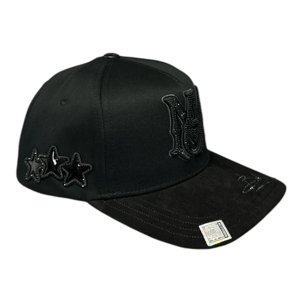 AMR DARK GRAY BIGGBOSS SNAPBACK BLACK HAT