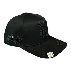 AMR DARK GRAY BIGGBOSS SNAPBACK BLACK HAT AMR DARK GRAY BIGGBOSS SNAPBACK BLACK HAT