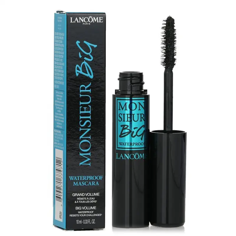 Lancome Monsieur Big Waterproof Cosmetic Tube Mascara - #01 Big Is The New Black, 10ml, Achieves Lash Goals
