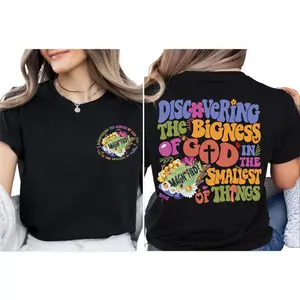 Discovering the Bigness of God In The Smallest Of Things Shirt, Religious T-Shirt, Bible Verse Sweatshirt, Christian Apparel Tee, Faith Tee-1