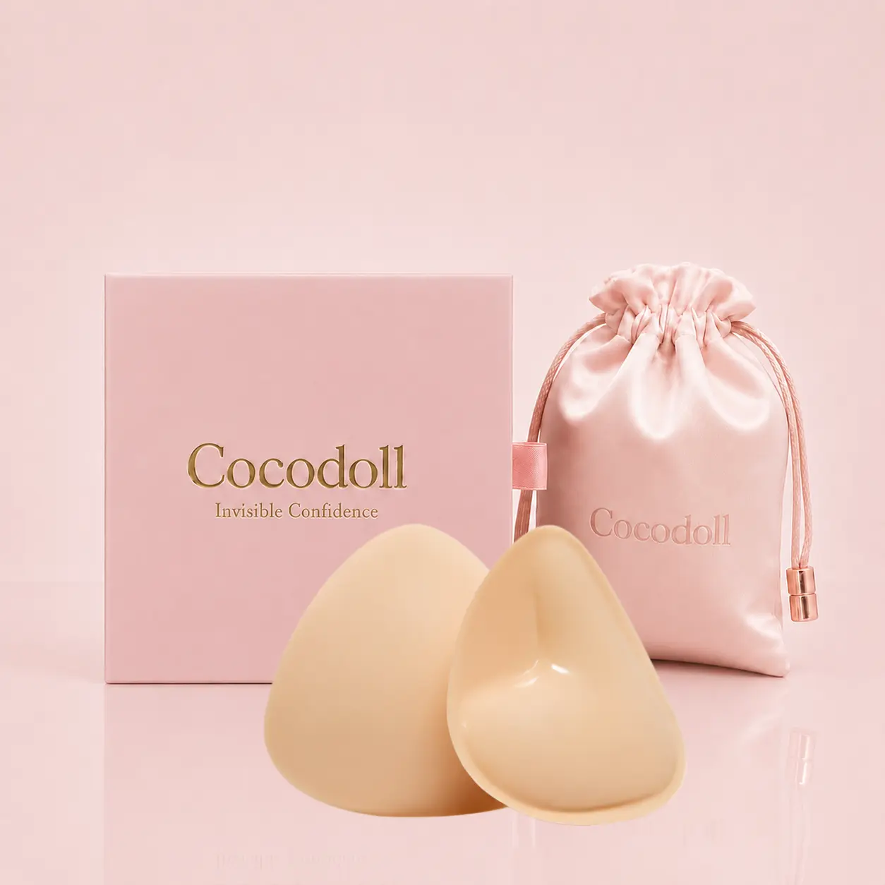 Cocodoll Double-Sided Adhesive Bra Pads for Women, Ultra Push-Up Sticky Inserts, Washable Reusable Support for Sports Bras, Bikinis and Strapless Clothing Invisible Lift sricky lifted, Bridal, Accessories, Push Up Bra
