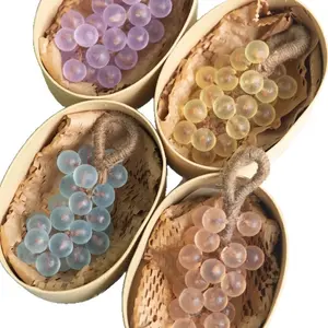 Grape Cluster Handmade Soap - Gentle Cleansing Moisturizing Care with Fresh Long Lasting Scent Perfect Gift for Friends and Loved Ones