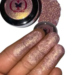 Coqueta Cosmetics Limited Edition Fine Glitter Pigment Monochrome Eyeshadow Loose Cosmetic Makeup