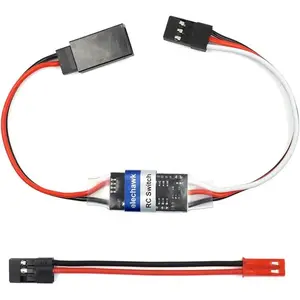 RC Remote Controlled AUX on/Off Electronic Switch Relay for Car Truck Boat LED Light Drone (4A)
