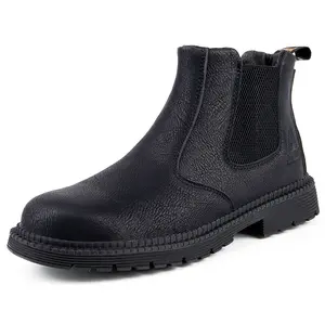 Steel Toe Work Boots for Men Women Leather Safety Shoes Construction Work Shoes Industrial Sneakers