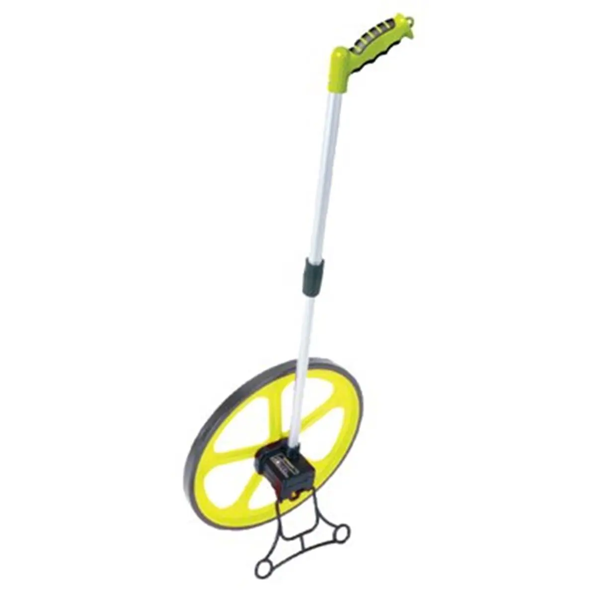 212 MAIN Komelon USA 416-MK4512 Hand Measuring Wheel Tool - 14-In Hi-Viz Green, Push Button Reset, Gear Driven Counter, Magnifying Lens, Adjustable Twist Lock Handle, Improved Traction Polyvinyl (Office & School Supplies)