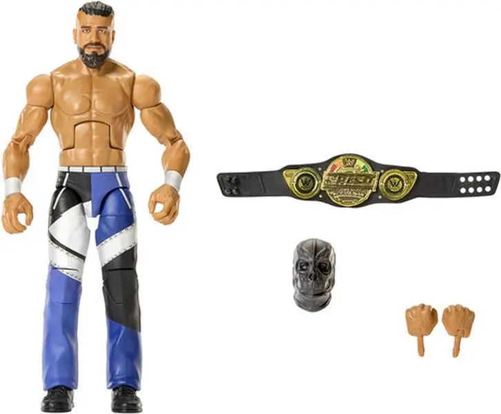WWE Elite Collection 6-Inch Andrade Wrestling Superstar Figure - Collectible with Articulation for WWE Universe Enthusiasts, Superstar Figures