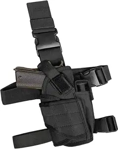 Drop Leg Holster, Tactical Thigh Pistol Gun Holster, Adjustable Tactical Nylon Holster outdoorfun