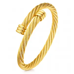 Twist Cable Bangle
