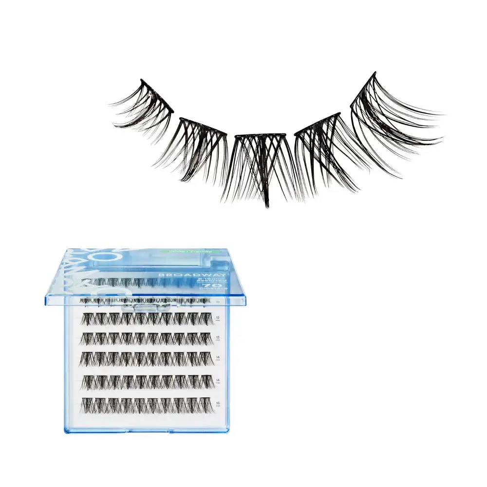Broadway Trendy DIY Cluster Lashes - Manga-Inspired Wispy Lash Extensions (70-112pcs) Broadway Trendy DIY Cluster Lashes - Manga-Inspired Wispy Lash Extensions (70-112pcs)