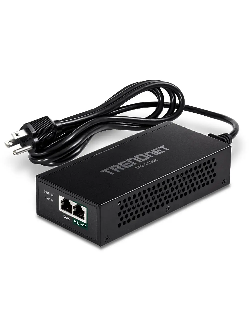 TRENDnet TNET-TPE-119GI Gigabit PoE Plus Plus Injector - 95W with Integrated Power Supply