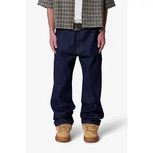 mnml Raw Ultra Baggy Denim - Rinsed Indigo