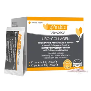 Gynable Uro Collagen for Postpartum Recovery Supports Pelvic Floor Strength, Black Cohosh for Hormone Balance, Vaginal Moisture Dryness Relief, Moistening,Tightening. Bladder Control ,30-Day Supply(with greatest results at 3 months) Summervibes