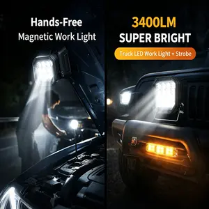 AgriEyes LED Automotive Work & Safety Light – High Brightness Off-Road Emergency Lighting