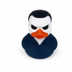Masked Slasher Horror Duck | Spooky Halloween Duck | 3D Printed Collectible