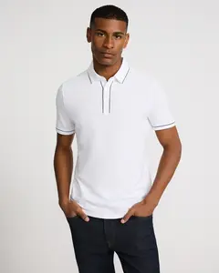 Express Piped Luxe Pique Polo