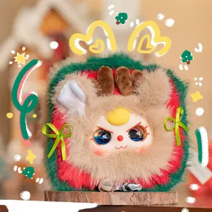 3 Collectible Plush Toys, Baby Jewelry Box Series Blind Bag Figurines, Sealed Hobby Box