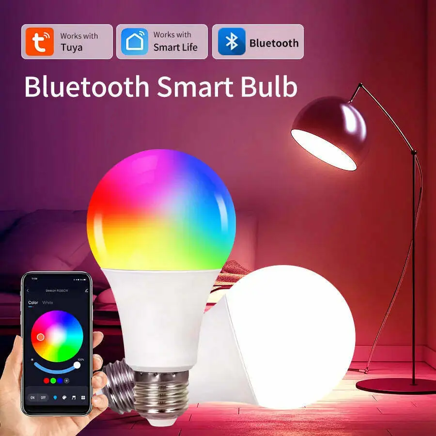 Colorful LED Light Bulb Phone APP Control Colorful LED Light Bulb Phone APP Control