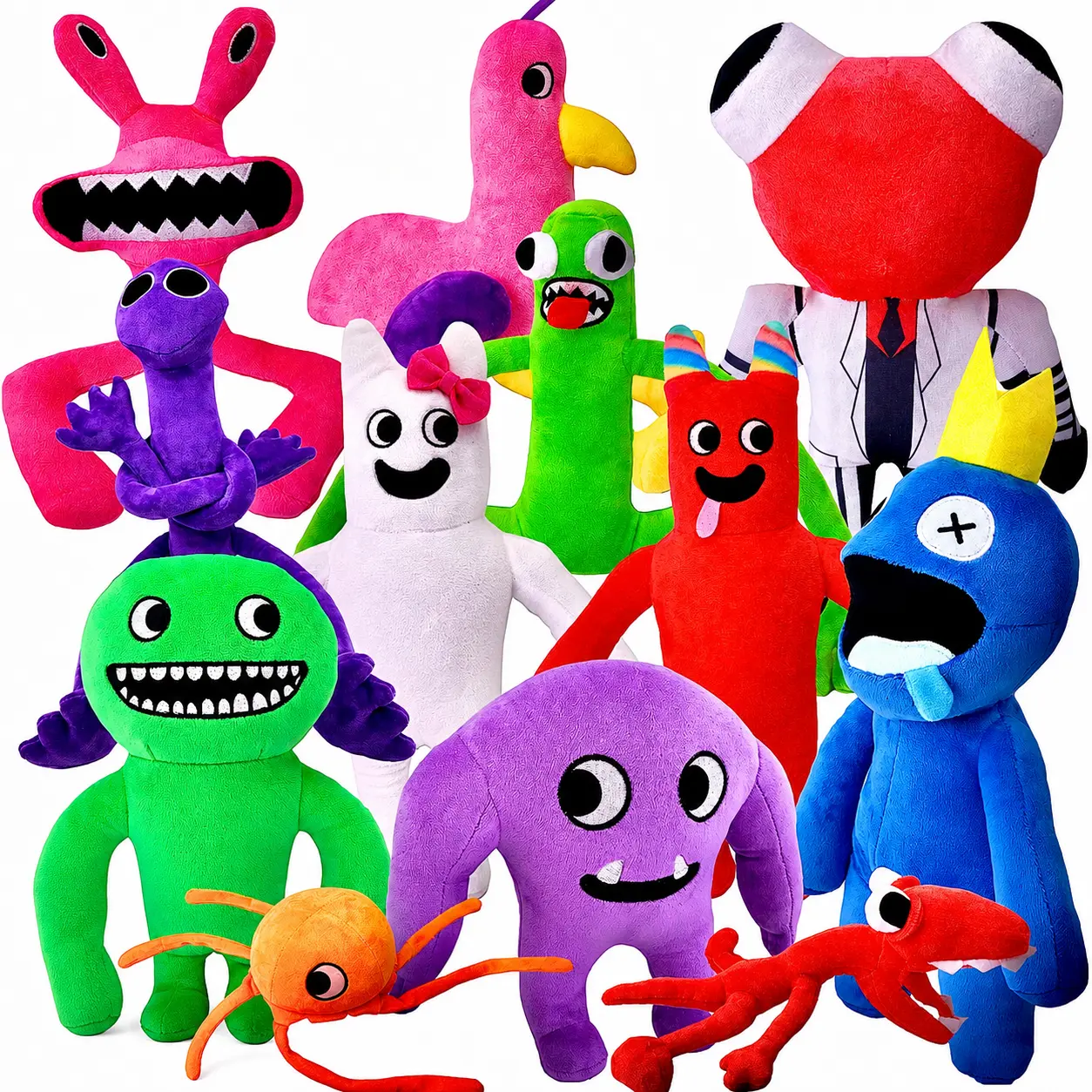 Garden of Bann Plush 12 Pack - Plush Toy for TV Fans Gift, Horror Stuffed Figure Doll for Kids and Adults, Birthday for Boys and Girls