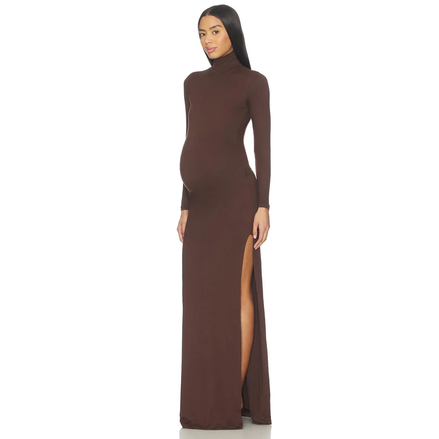 BUMPSUIT The Monica Dress in Chocolate