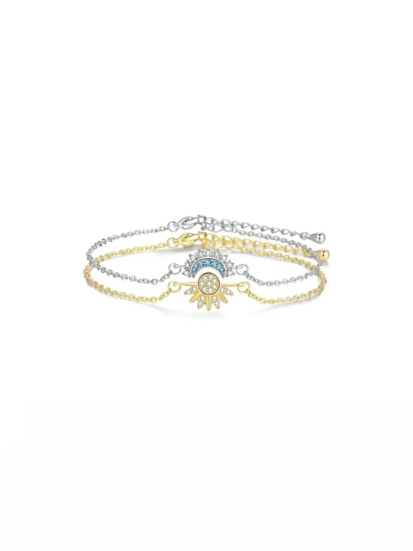 Sun and Moon Couple Bracelet Set, stackable friendship bracelets for men and women, perfect as a couple's gift, Sun and Moon Design, Companion Bracelet, Men Jewelry