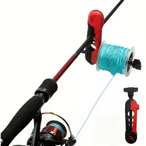 Portable Outdoor Fishing Line Winder Machine, Easy-To-Use Reel Organizer Tool for Anglers, Durable Design for Efficient Line Management