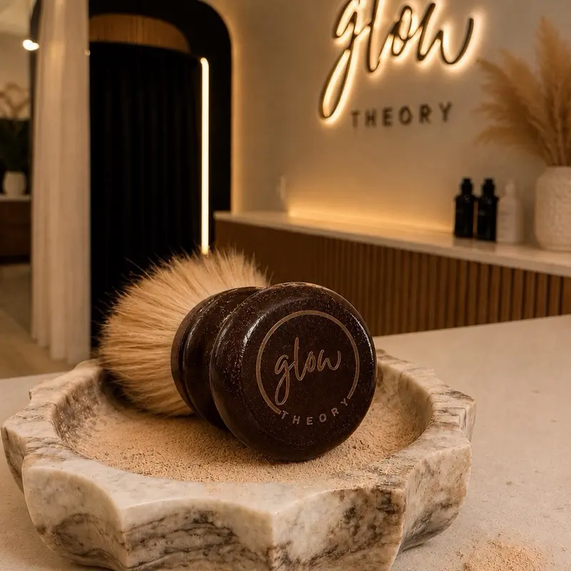 Custom Spray Tan Barber Body Powder Brush