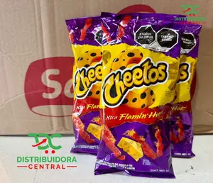 Sabritas Cheetos Xtra Flamin' Hot Snack 55g Per Bag Mexican Corn Chips Crispy crunchy pack