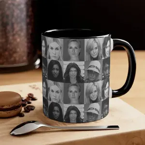 [Sale Up To 50%] Real Housewives Mugshots Ceramic Mug 11oz Real Housewives Gifts Bravo Gift Bravo Themed housewives party bravo coffee mug