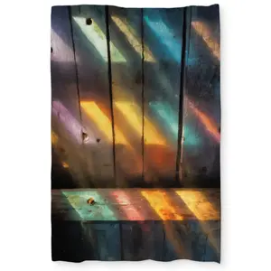 Conscious Sales C1DCTSW0MI8UL5 Rainbow Glint Green Twin Size Duvet Cover - Stylish Home Decor