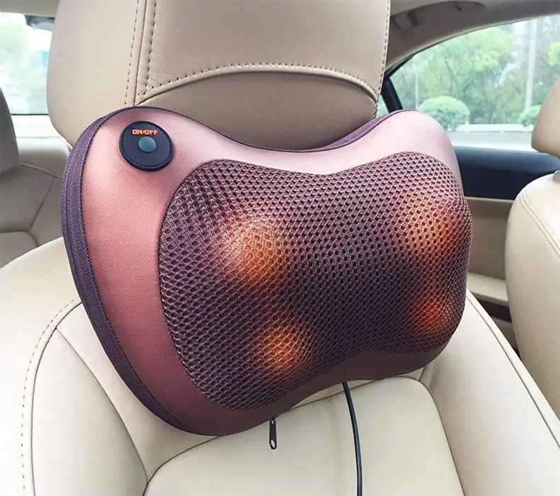 Skin De Moi Multifunctional U-Shaped Massage Pillow, Ergonomic Supportive Memory Foam Cushion, Portable Travel Pillow.
