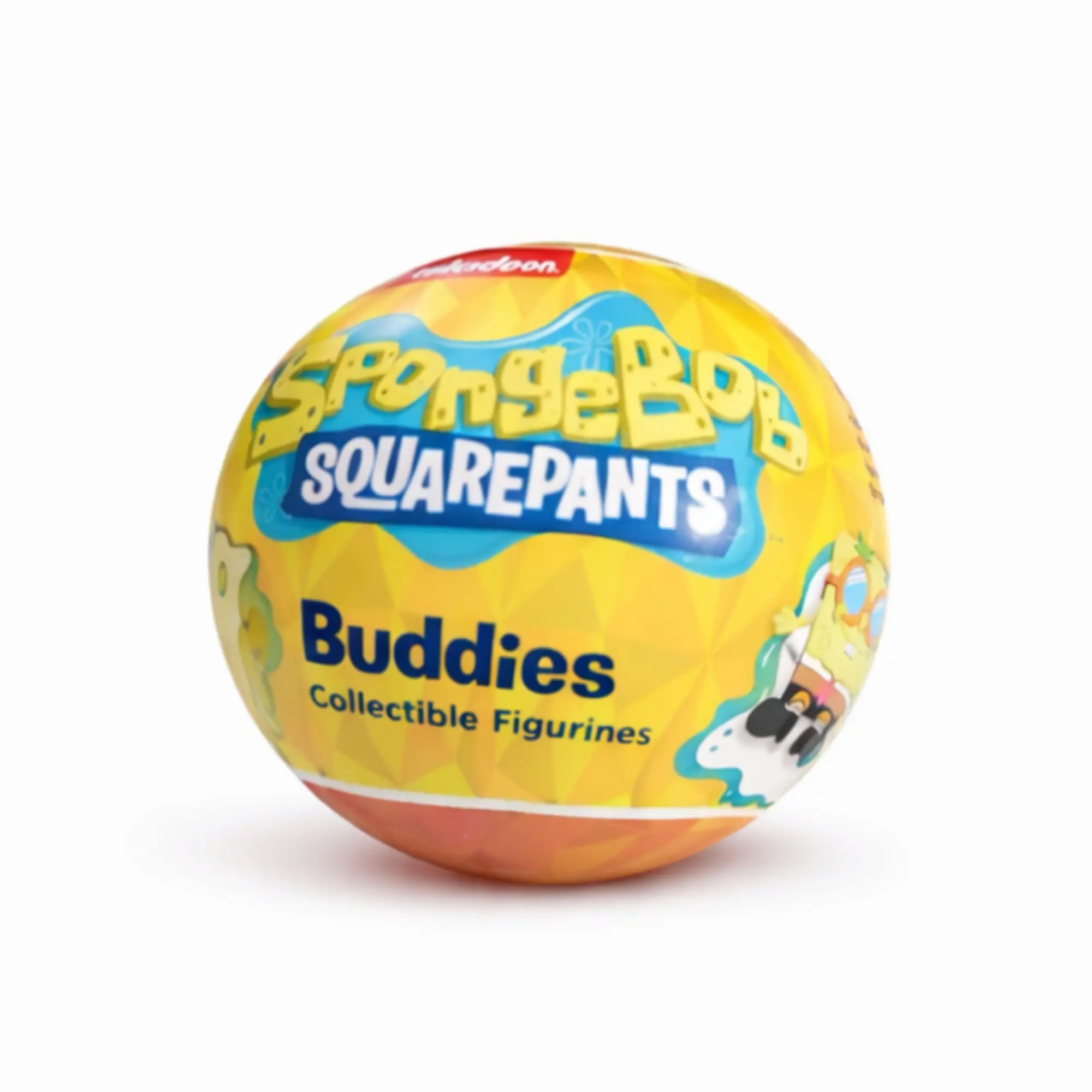 Pack of 1 SpongeBob SquarePants 3D Buddies Mystery Figure Collectible