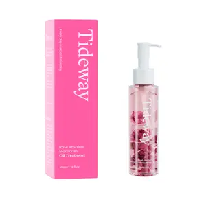 【New Arrival Deal】Tideway Beauty Rose Absolute Moroccan Oil Treatment - Nourishing Rose Petal Infusion for Soft, Shiny, and Resilient Hair with 6 Plant Oils, 48-Hour Fragrance, and Heat & UV Protection - 3.38 oz
